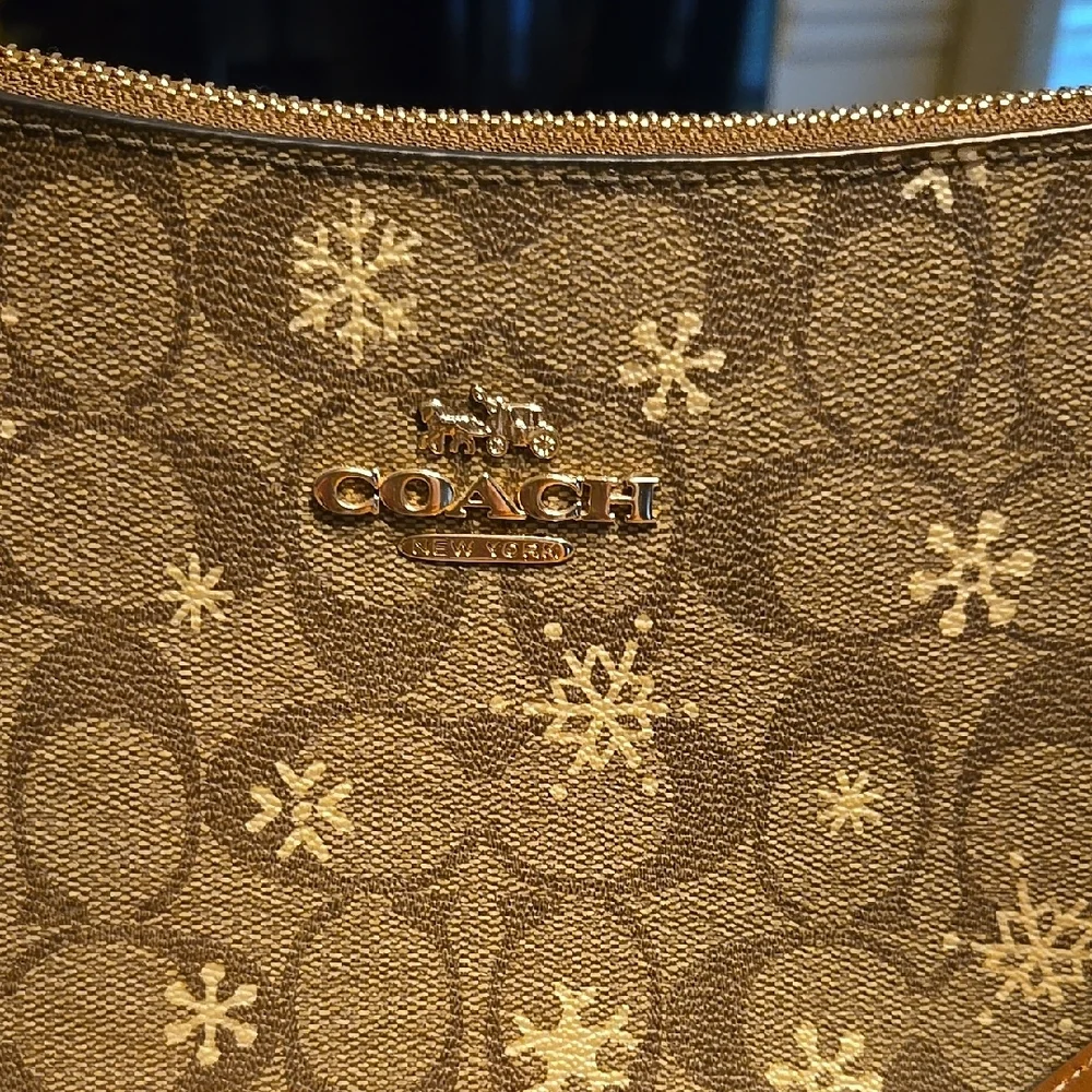 Coach Tan Print Crossbody Bag - Picture 2 of 8